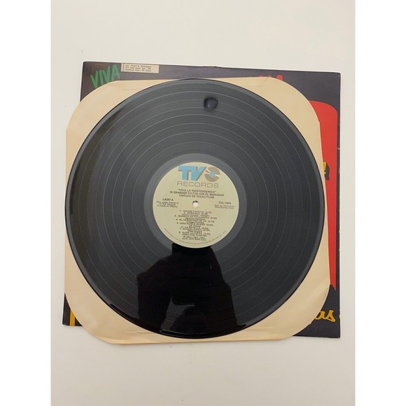 Viva La Independencia 15 Exitos De Celebración Mariachi Vargas de Tecalitlan LP - Picture 6 of 9